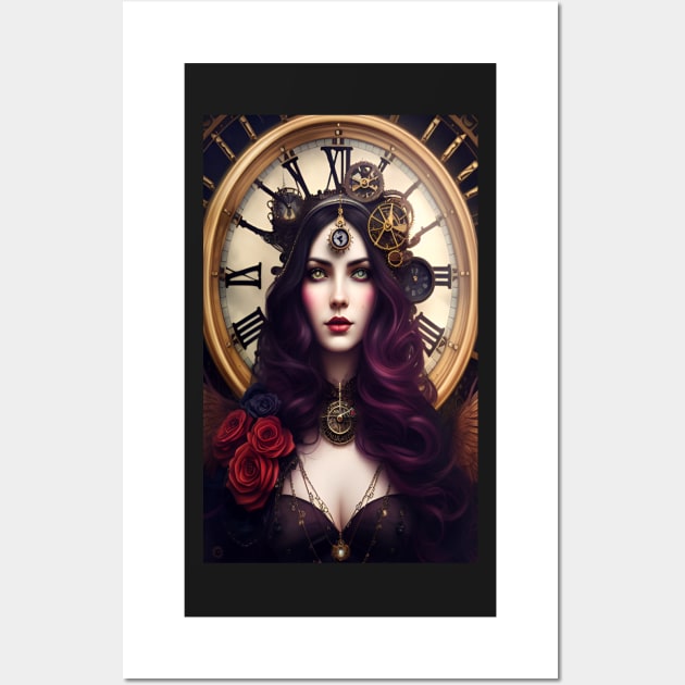 Mistress of Time Wall Art by AS-Designs2023